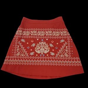 Andree' by Unit Embroidered Skirt